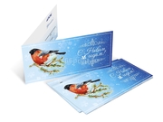 заказать печать 200 открыток «Евро», в развороте «420х100» полноцветная печать с обеих сторон